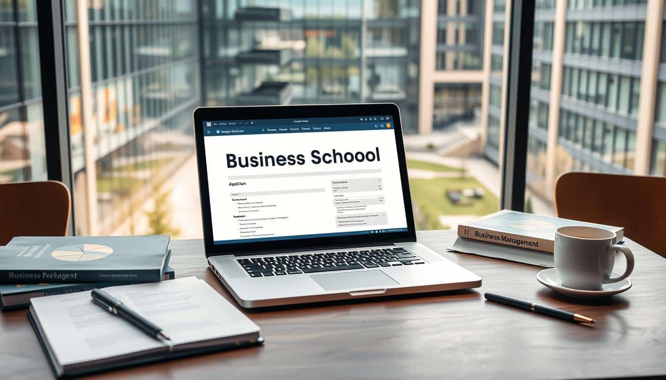 Business school application