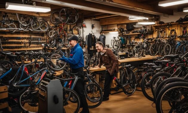 Expert advice and friendly service at our local bike shop