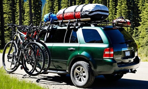 Bike Rack for Camping Gear and Other Cargo