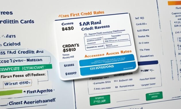 First Access Credit Card fees and rates