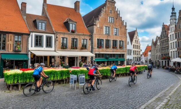 Cycling in Flanders, Belgium
