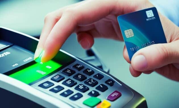 EMV chip card transaction