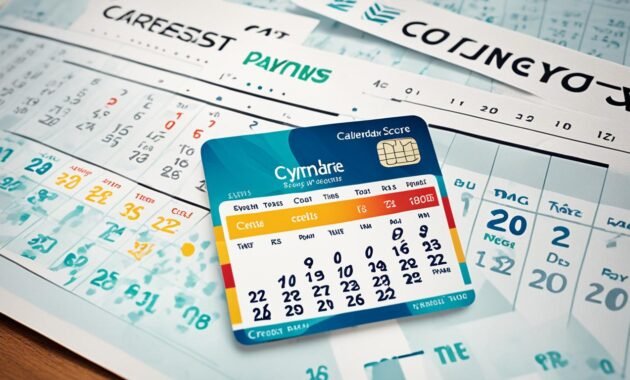 credit card payment timing