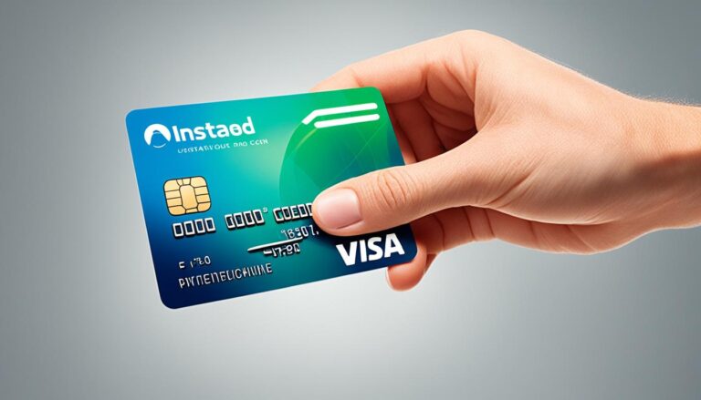 Instant Use Credit Card