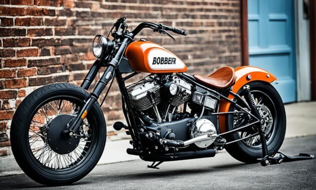 custom bobber motorcycle