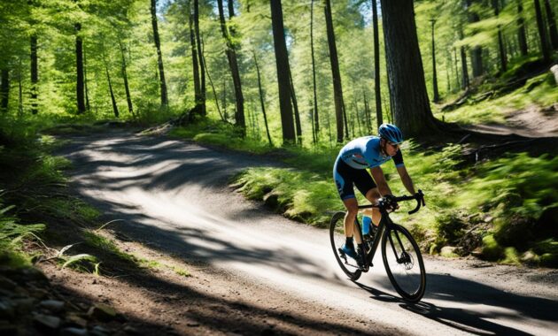 gravel bike corner